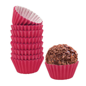 100 Mini Forminhas nº5 Brigadeiros MARSALA